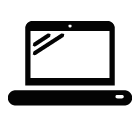 Laptop vector icon