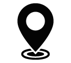 Map pointer vector icon