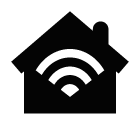 Smart home vector icon