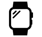 Vector icon of smart watch
