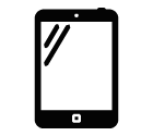 Tablet vector icon