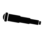 Telescope vector icon