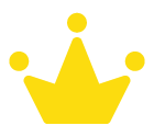 Vector icon of crown