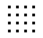 Vector icon of grid view