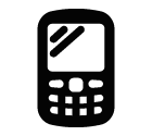 Vector icon of smartphone